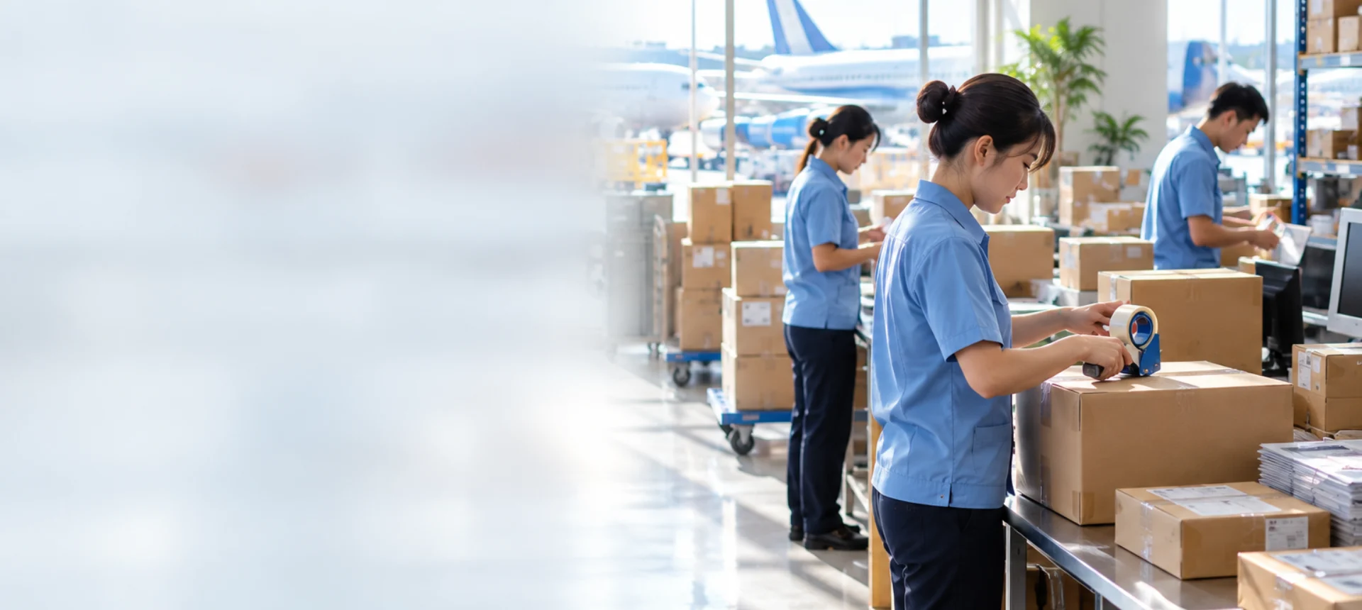 Đóng gói hàng gửi đi nước ngoài