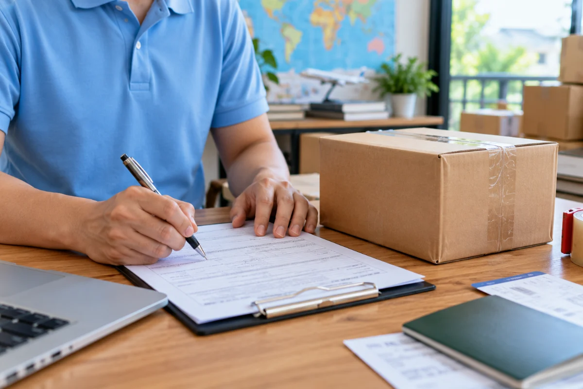 Đóng gói và thủ tục hải quan